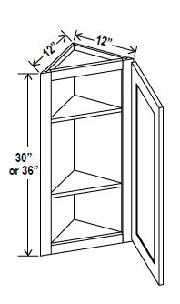 Angle Wall Cabinet