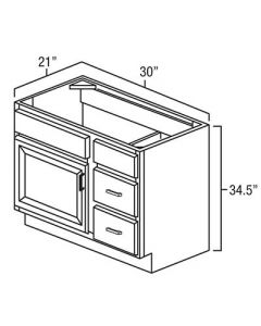 Bristol Mocha Dark Glaze - V3021DR